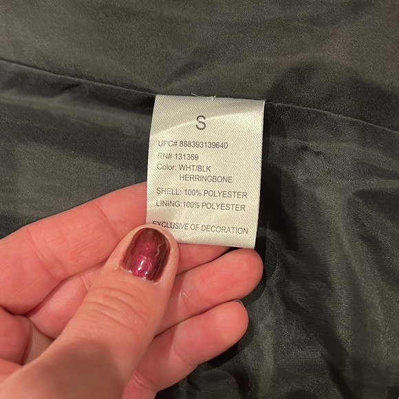 EUC! Rampage Jacket. Black and White. SZ S - Picture 7 of 8